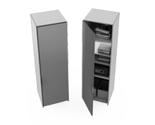 کمد-دیواری-طبقه-دار-با-یک-درب-آینه-ای-رز-تیپ-4233-44 -  - https://mohitara.com