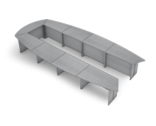 میز-کنفرانس-وودآل-تیپ-3912-41 -  - https://mohitara.com