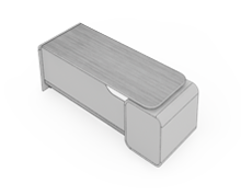 میز-کارمندی-برلیانت-تیپ-3605-41 -  - https://mohitara.com