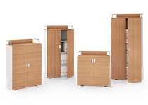 کمد-بایگانی-تمام-درب-چوبی-با-دو-درب-کوئیک-تیپ-6258-41 -  - https://mohitara.com