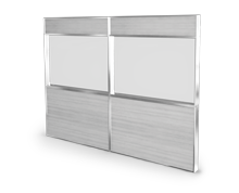 پارتیشن-اداری-دو-جدار-با-پوشش-ترکیبی-پریوال-تیپ-8522-41 -  - https://mohitara.com